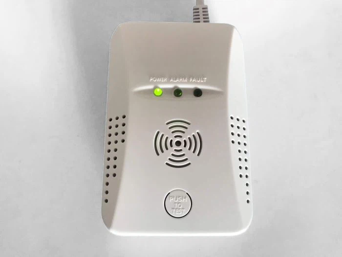 Prezz Irħis Home Gass Naturali Detector Bil-Batterija ta 'Backup 9V