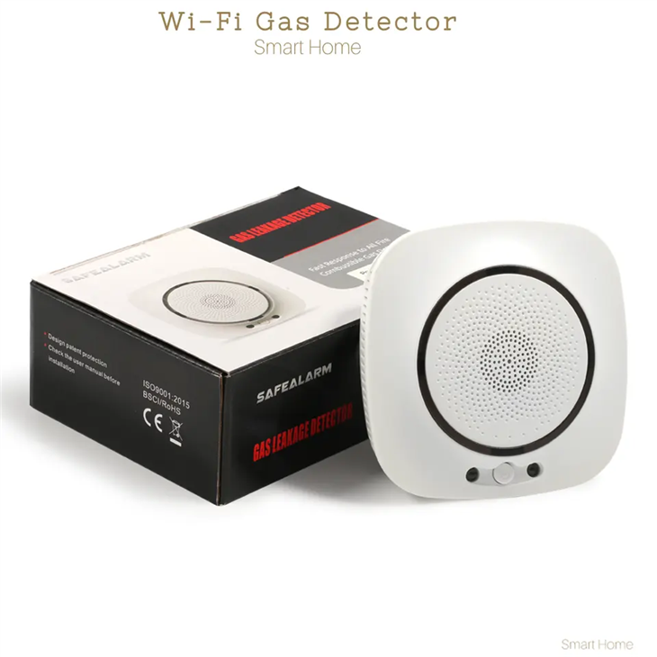 Home Security WiFi Gas Leakage Detector Bil-App Tuya